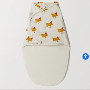 nested bean zen swaddle premier friendly fox